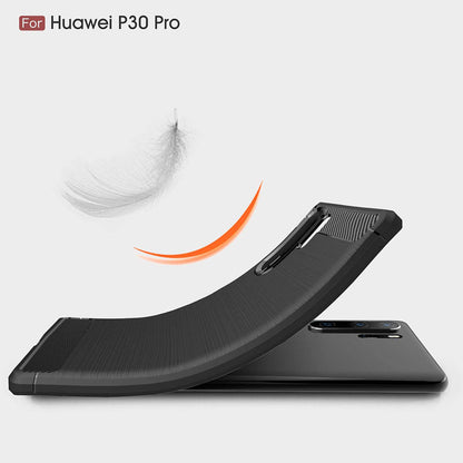 Case for Huawei P30 Pro New Edition / P30 Pro, Techsuit, Carbon, Black