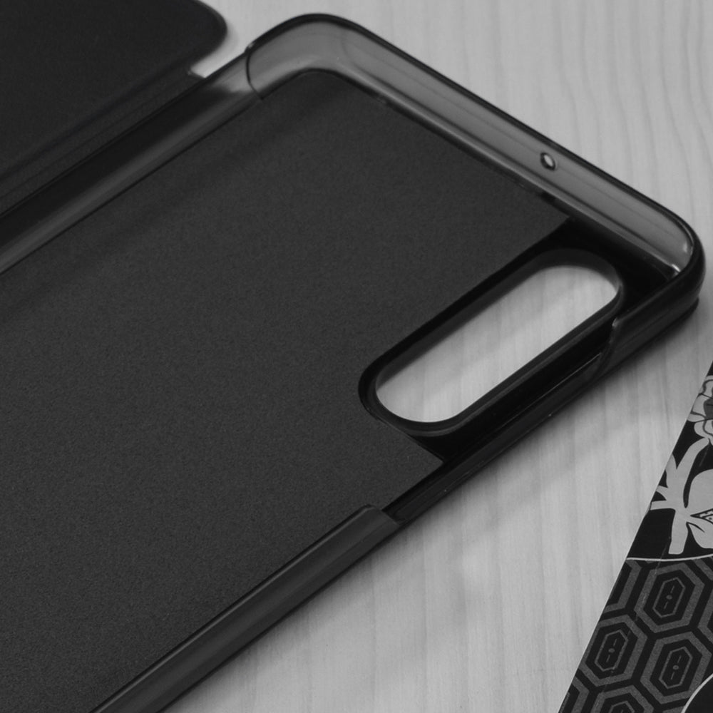 Coque pour Huawei P30, Techsuit, eFold, Noire