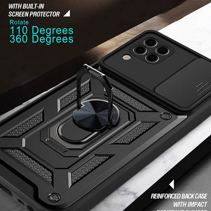 Hoes voor Huawei P40 lite 4G, Techsuit, CamShield, Zwart
