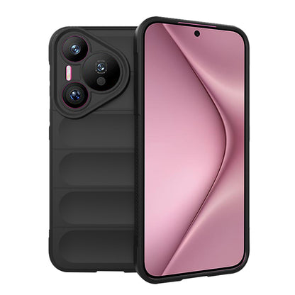 Coque pour Huawei Pura 70, Techsuit, Magic Shield, Noire