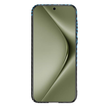 Case for Huawei Pura 70 Ultra, Techsuit, Carbonite FiberShell, Black Blue