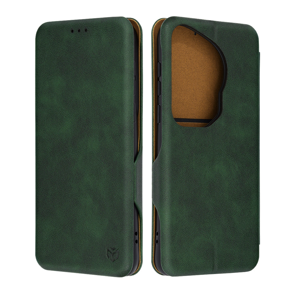 Coque pour Huawei Pura 70 Ultra, Techsuit, Safe Wallet Plus, Vert