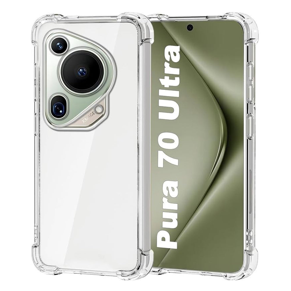 Coque pour Huawei Pura 70 Ultra, Techsuit, Antichoc Claire, Transparente