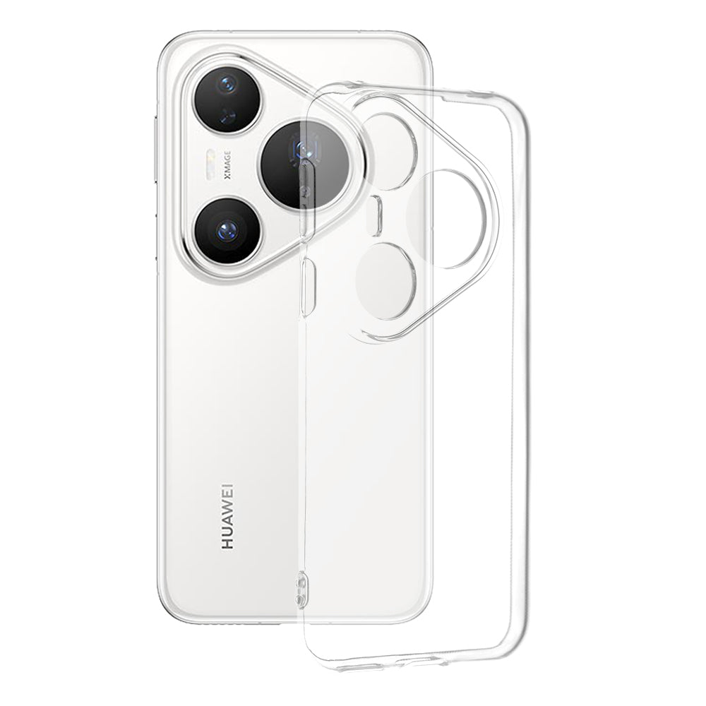 Hoes voor Huawei Pura 80 Pro, Techsuit, Clear, Transparant