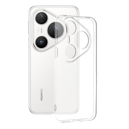 Hoes voor Huawei Pura 80 Pro, Techsuit, Clear, Transparant