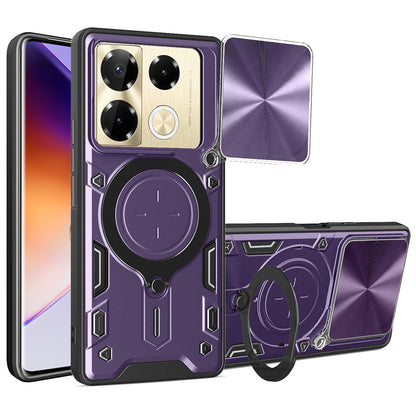 Coque pour Infinix Note 40 Pro+, Techsuit, CamGuard Pro, Violet