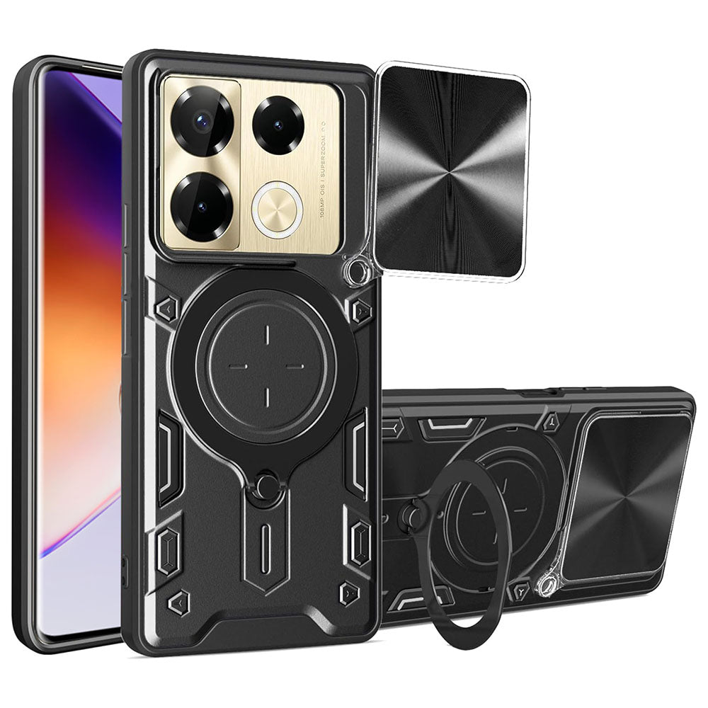 Case for Infinix Note 40 Pro+, Techsuit, CamGuard Pro, Black