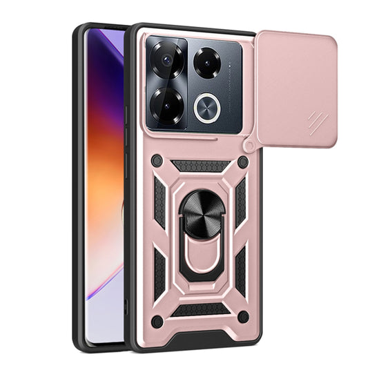 Hoes voor Infinix Note 40 Pro+, Techsuit, CamShield, Roze