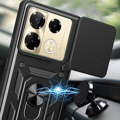 Hülle für Infinix Note 40 Pro+, Techsuit, CamShield, Grün