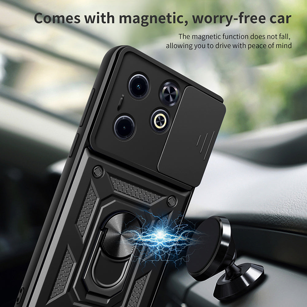 Coque pour Infinix Smart 8 / Hot 40i, Techsuit, CamShield, Vert