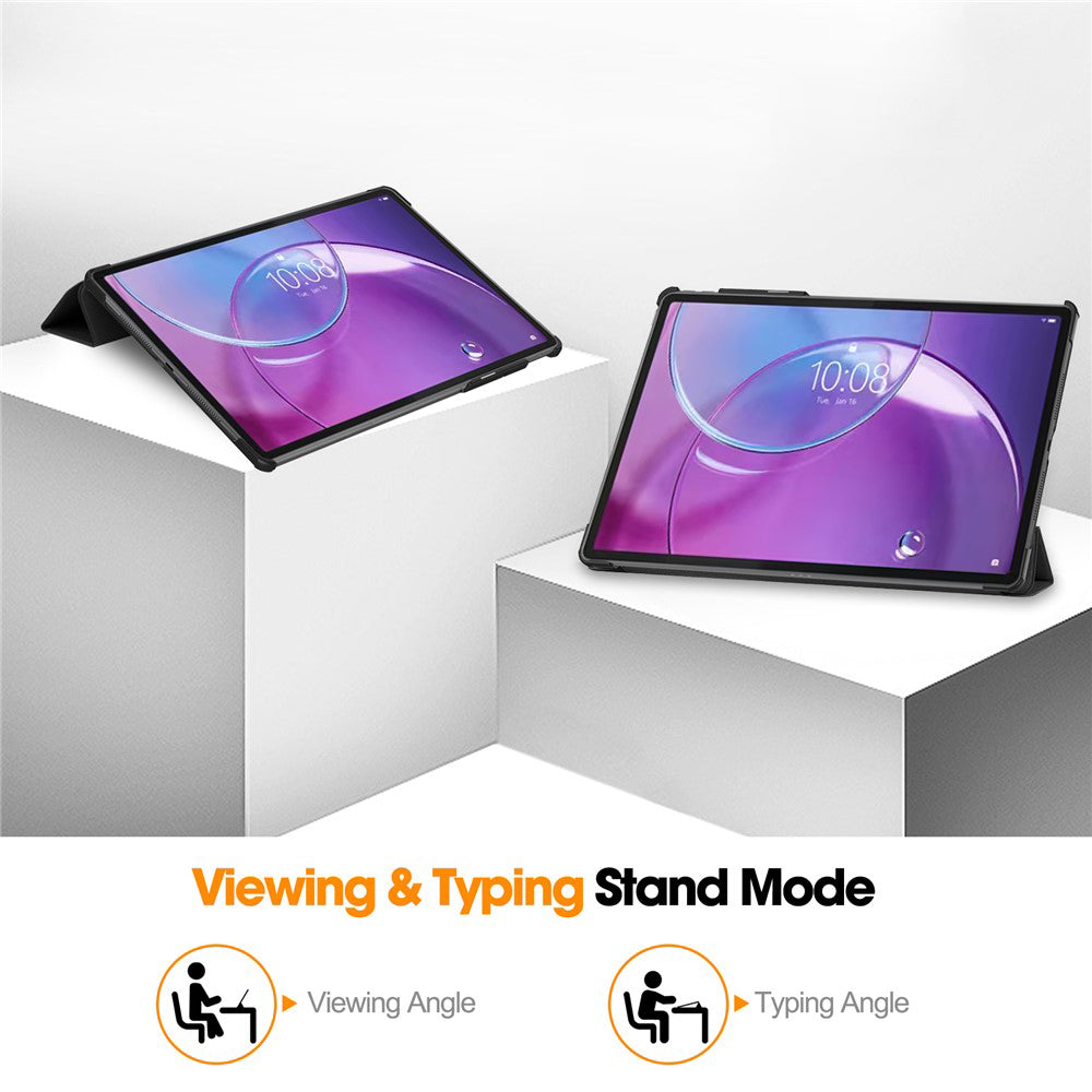 Hoes voor Lenovo Idea Tab Pro Gen 2, Techsuit, FoldPro, Roze Goud