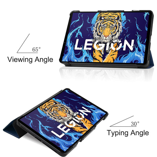 Hoes voor Lenovo Legion Y700 (Gen 5), Techsuit, FoldPro, Blauw