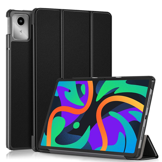 Hoes voor Lenovo Tab M11, Techsuit, FoldPro, Zwart