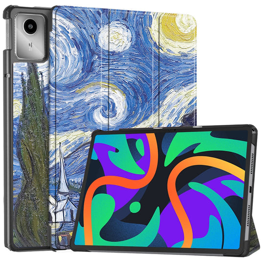 Hoes voor Lenovo Tab M11, Techsuit, FoldPro Starry Night, Multicolor
