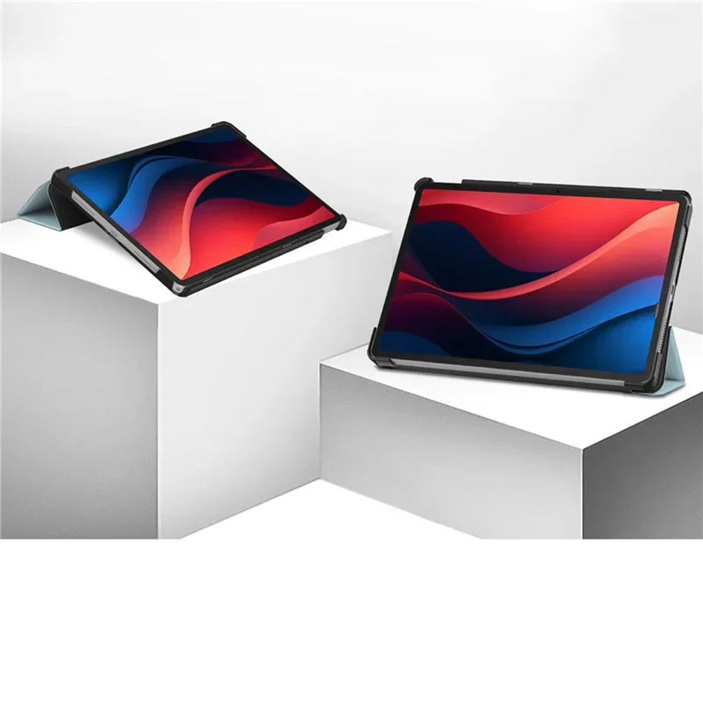 Hülle für Lenovo Tab M11, Techsuit, FoldPro Unicorn, Mehrfarbig