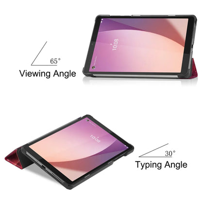 Étui pour Lenovo Tab M8 (4e génération), Techsuit, FoldPro, Noir