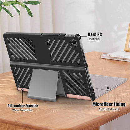 Hülle für Lenovo Tab Plus 11,5 Zoll, Techsuit, FoldPro Unicorn, Mehrfarbig
