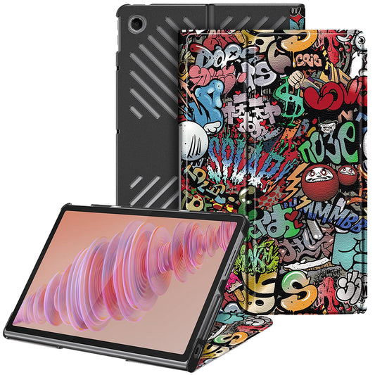 Hoes voor Lenovo Tab Plus 11,5 inch, Techsuit, FoldPro Urban Vibe, Multicolor