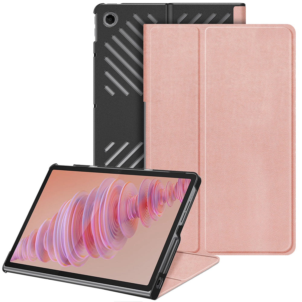 Hülle für Lenovo Tab Plus, Techsuit, FoldPro, Rosa