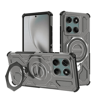 Coque pour Motorola Edge 60 Pro, Techsuit, Carbon Shield Pro, Fumé