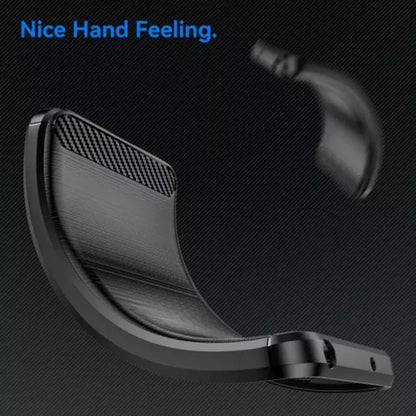 Coque pour Motorola Edge 30 Fusion, Techsuit, Carbone, Noire