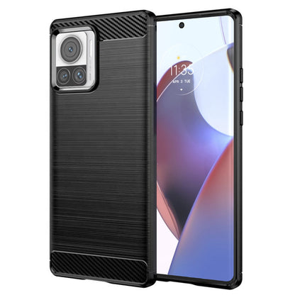 Case for Motorola Edge 30 Ultra, Techsuit, Carbon, Black