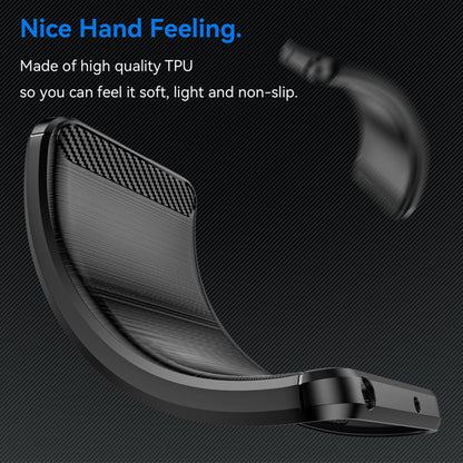 Coque pour Motorola Edge 40 Neo, Techsuit, Carbone, Noire