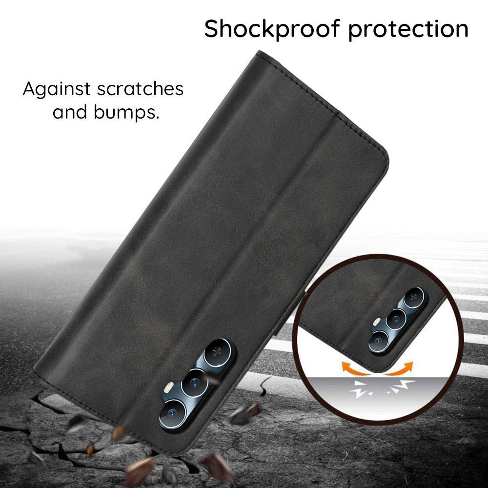 Hoes voor Motorola Edge 40 Neo, Techsuit, Diary Book, Zwart