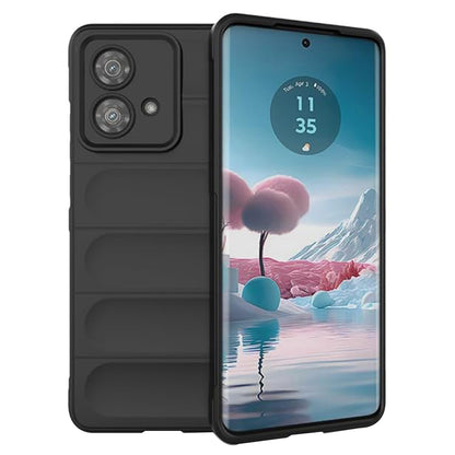 Coque pour Motorola Edge 40 Neo, Techsuit, Magic Shield, Noire