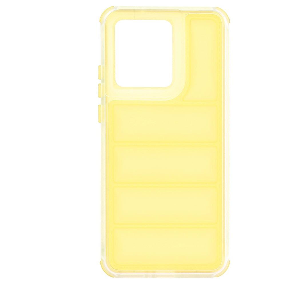 Coque pour Motorola Edge 40 Neo, Techsuit, Wave Shield, Jaune