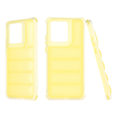 Coque pour Motorola Edge 40 Neo, Techsuit, Wave Shield, Jaune