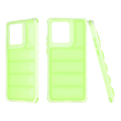 Coque pour Motorola Edge 40 Neo, Techsuit, Wave Shield, Vert