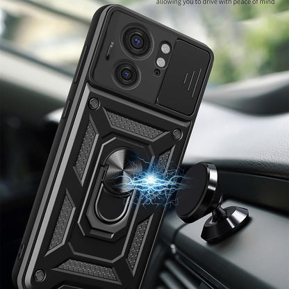 Case for Motorola Edge 40, Techsuit, CamShield, Black