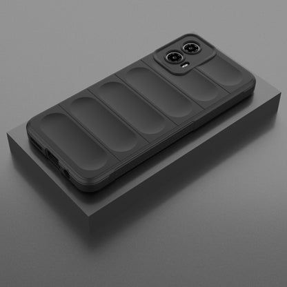 Coque pour Motorola Edge 50 Fusion, Techsuit, Magic Shield, Noire