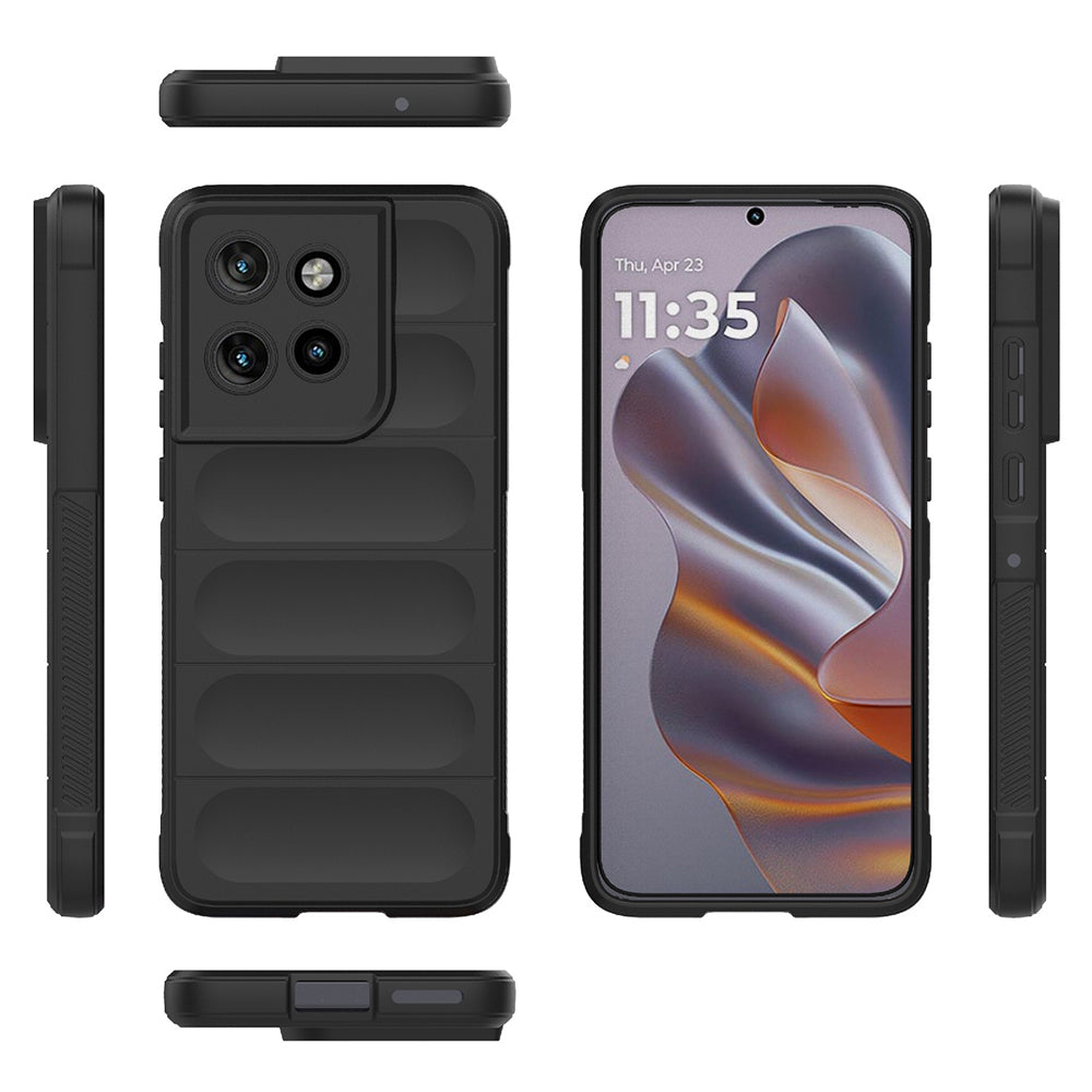 Coque pour Motorola Edge 60 Neo / Edge 50 Neo, Techsuit, Magic Shield, Noire