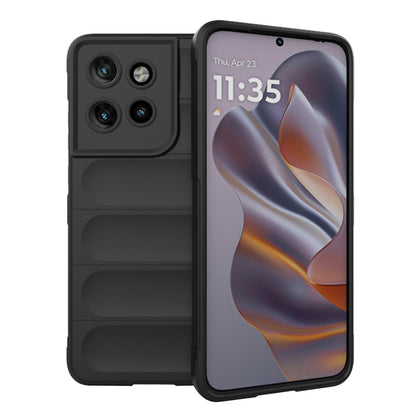 Coque pour Motorola Edge 60 Neo / Edge 50 Neo, Techsuit, Magic Shield, Noire