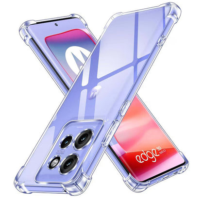 Coque pour Motorola Edge 50 Neo, Techsuit, Anti-choc Claire, Transparente