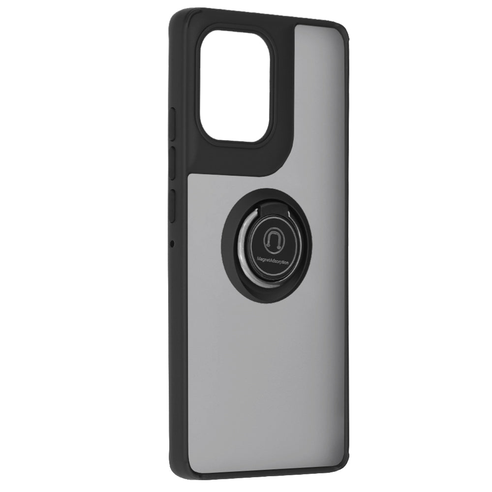 Coque pour Motorola Edge 50, Techsuit, Glinth, Noire