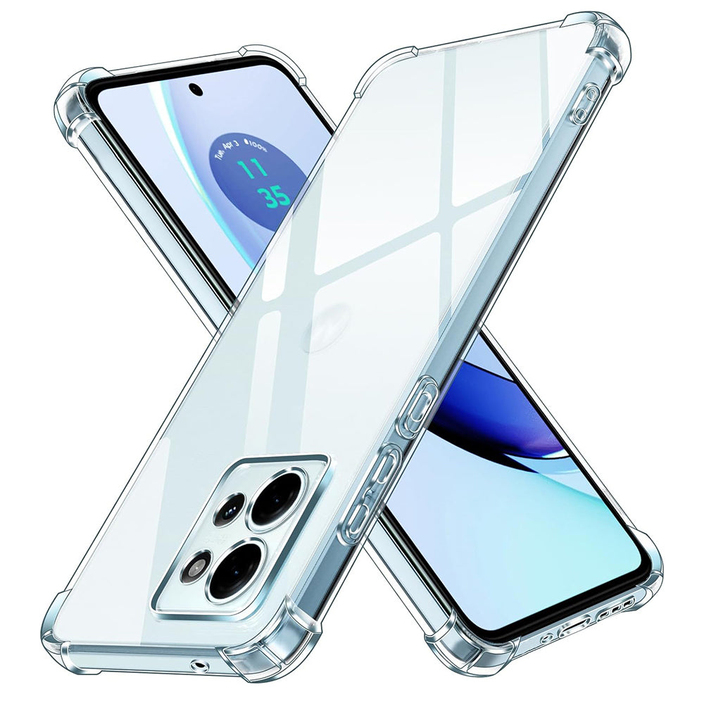 Coque pour Motorola Edge 50, Techsuit, Anti-choc Claire, Transparente