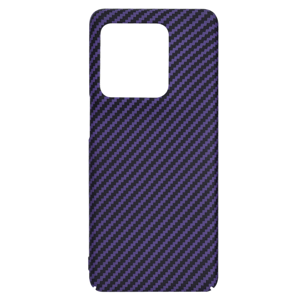 Hoes voor Motorola Edge 50 Ultra, Techsuit, Carbonite FiberShell, Paars