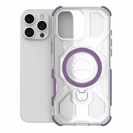 Coque pour Motorola Edge 60 Fusion / Edge 60, Techsuit, Carbon Shield Pro, Violet