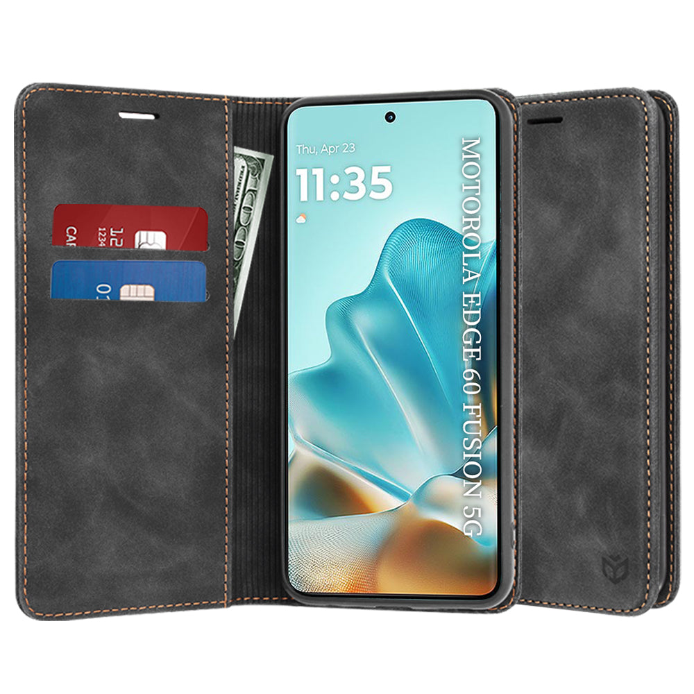 Case for Motorola Edge 60 Fusion / Edge 60, Techsuit, Confy, Black