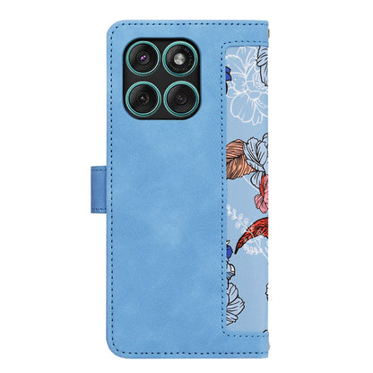 Hoes voor Motorola Edge 60 Fusion / Edge 60, Techsuit, FlipCraft, Blauw
