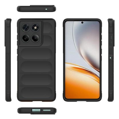 Hoesje voor Motorola Edge 60 Fusion / Edge 60, Techsuit, Magic Shield, Zwart
