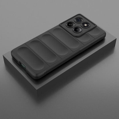 Hoesje voor Motorola Edge 60 Fusion / Edge 60, Techsuit, Magic Shield, Zwart