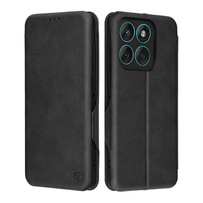 Hülle für Motorola Edge 60 Fusion / Edge 60, Techsuit, Safe Wallet Plus, Schwarz
