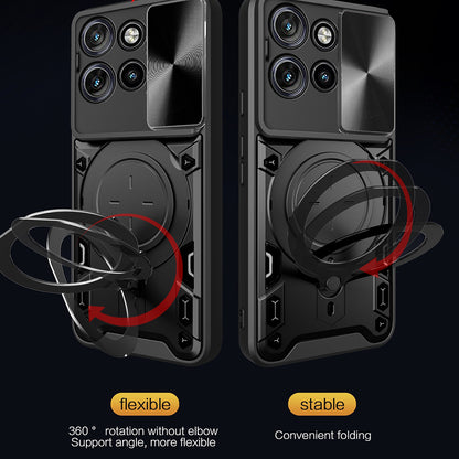 Hoes voor Motorola Edge 60 Neo / Edge 50 Neo, Techsuit, CamGuard Pro, Zwart