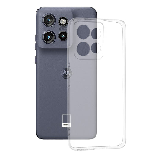 Hülle für Motorola Edge 60 Neo / Edge 50 Neo, Techsuit, Klar, Transparent