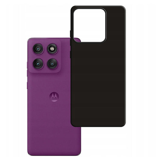 Coque pour Motorola Edge 60 Pro, 3MK, Noire Mate
