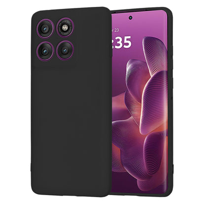 Coque pour Motorola Edge 60 Pro, Techsuit, SoftFlex, Noire